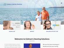 Tablet Screenshot of myhearingcenter.com